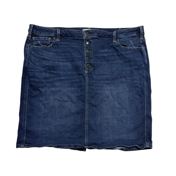 Lane Bryant Denim Skirt size 22‎ - Picture 2 of 7